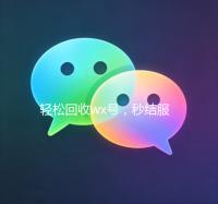 轻松回收wx号，秒结服务让您无忧交易