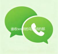 谁收wx号的马上结的那种（收wx号的人是真的吗）